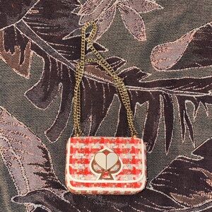 Kate Spade Nicola Tweed Mini Bag